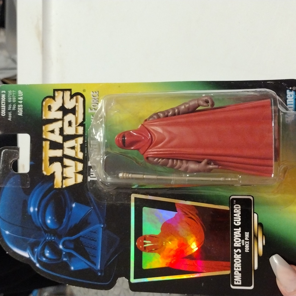 Vintage Star Wars Emperor's Royal Guard w/ Force Pike The Power of The Force